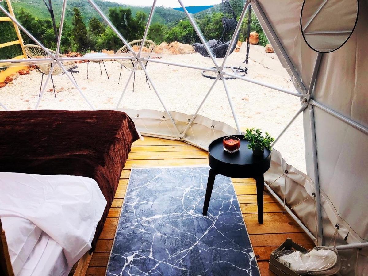 Glamping Peninsula Lustica Rose Villa Tivat Exterior foto