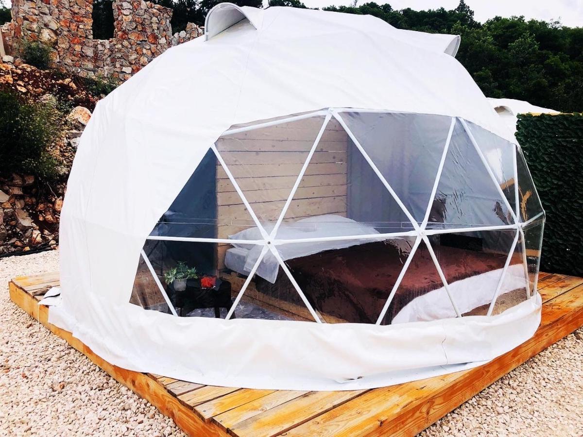 Glamping Peninsula Lustica Rose Villa Tivat Exterior foto