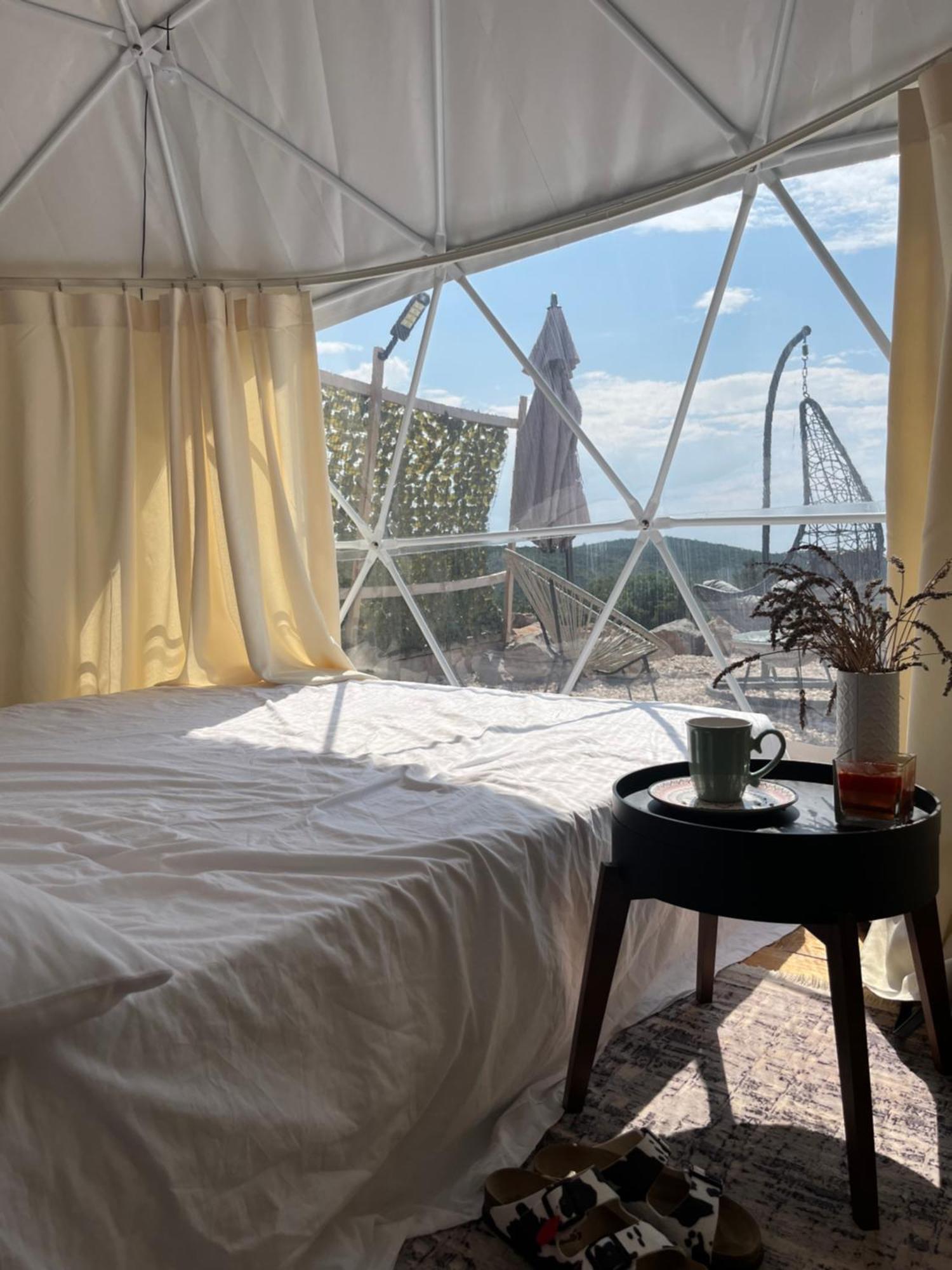 Glamping Peninsula Lustica Rose Villa Tivat Exterior foto