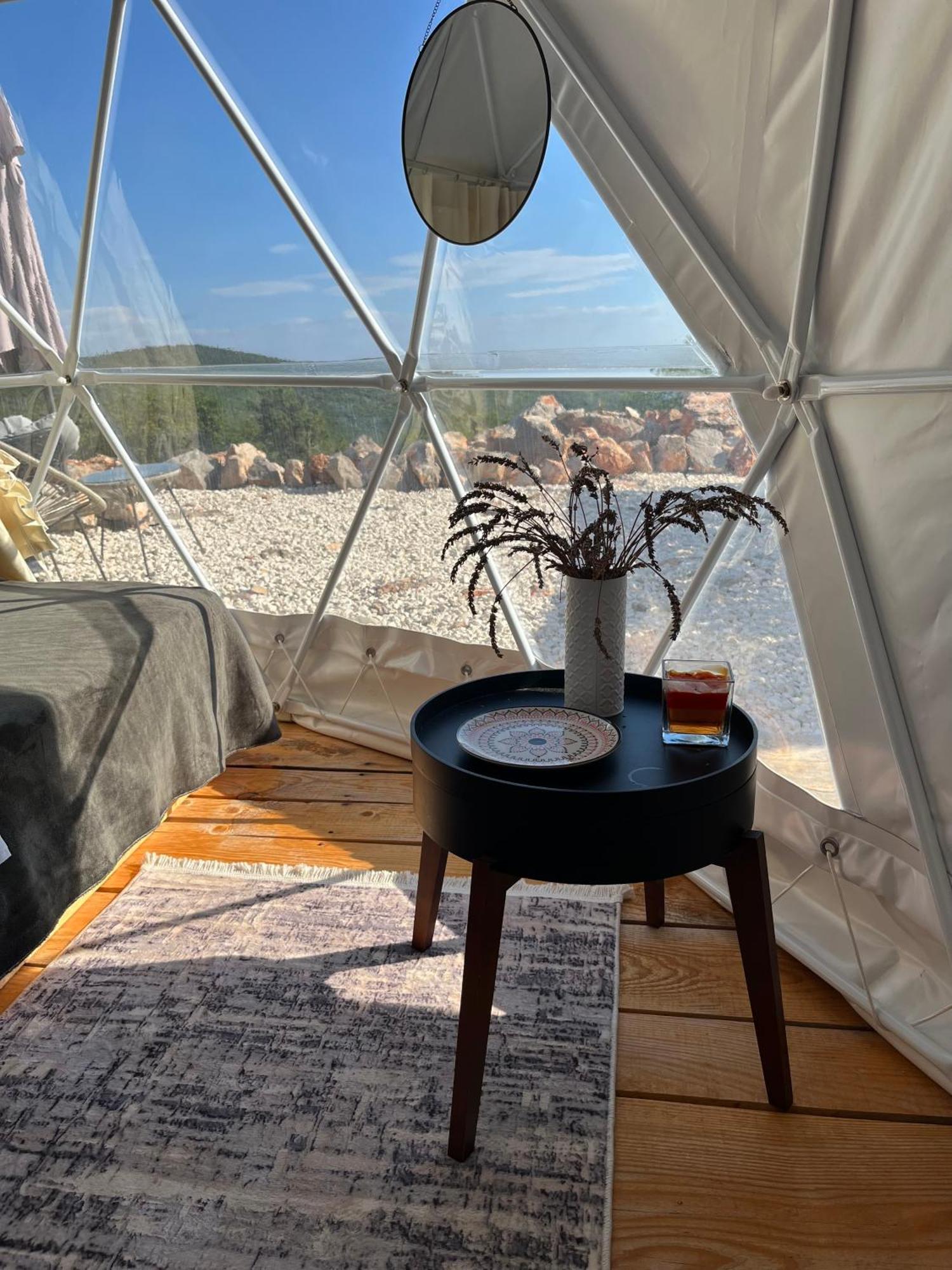 Glamping Peninsula Lustica Rose Villa Tivat Exterior foto